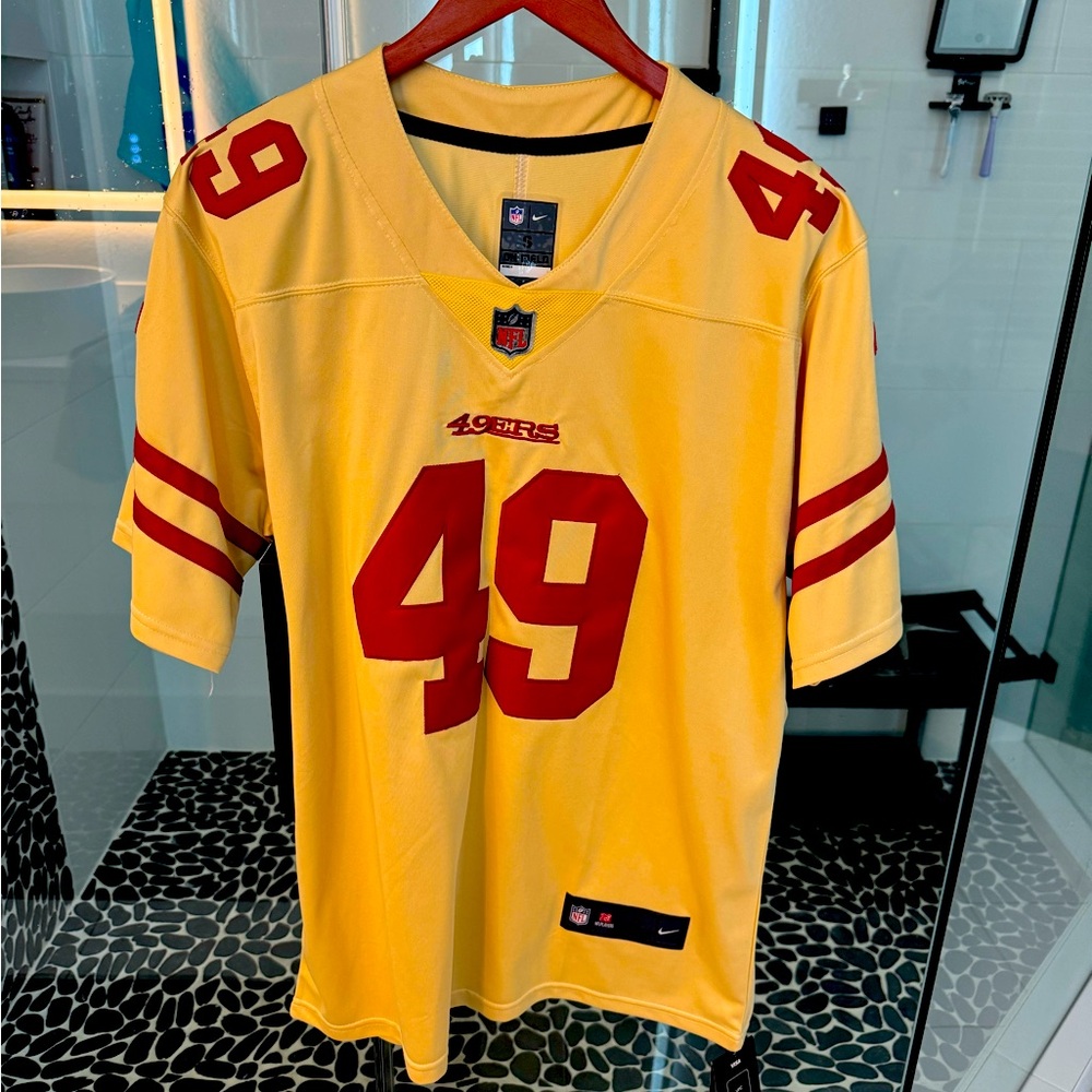 Nike Custom San Francisco 49ers Niner Gang Jersey